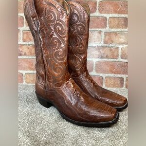 Dan Post men’s Ostrich Leg western Cowboy boots size 11 D